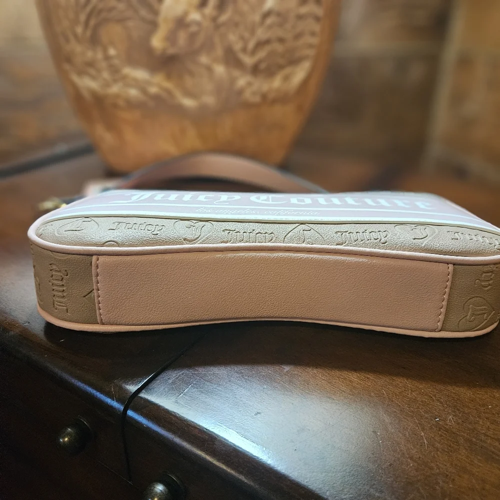 Juicy Couture Beige and Pink Women's Bag - Picture 5 of 9